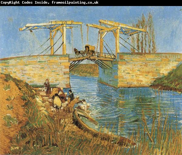 Vincent Van Gogh The Langlois Bridge at Arles